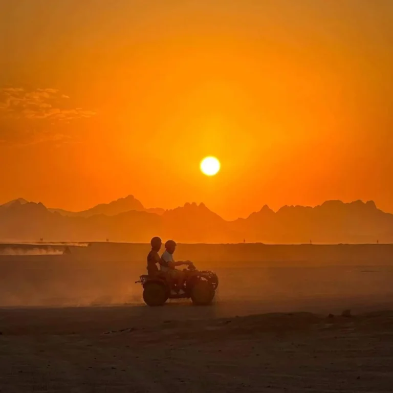 Quad Tour Hurghada Sonnenuntergang