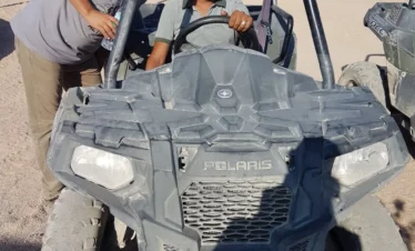 Dünen Buggy vormittags Hurghada in der Wüste