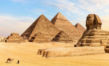 Sphinx von Gizeh während Kairo Tour ab Hurghada