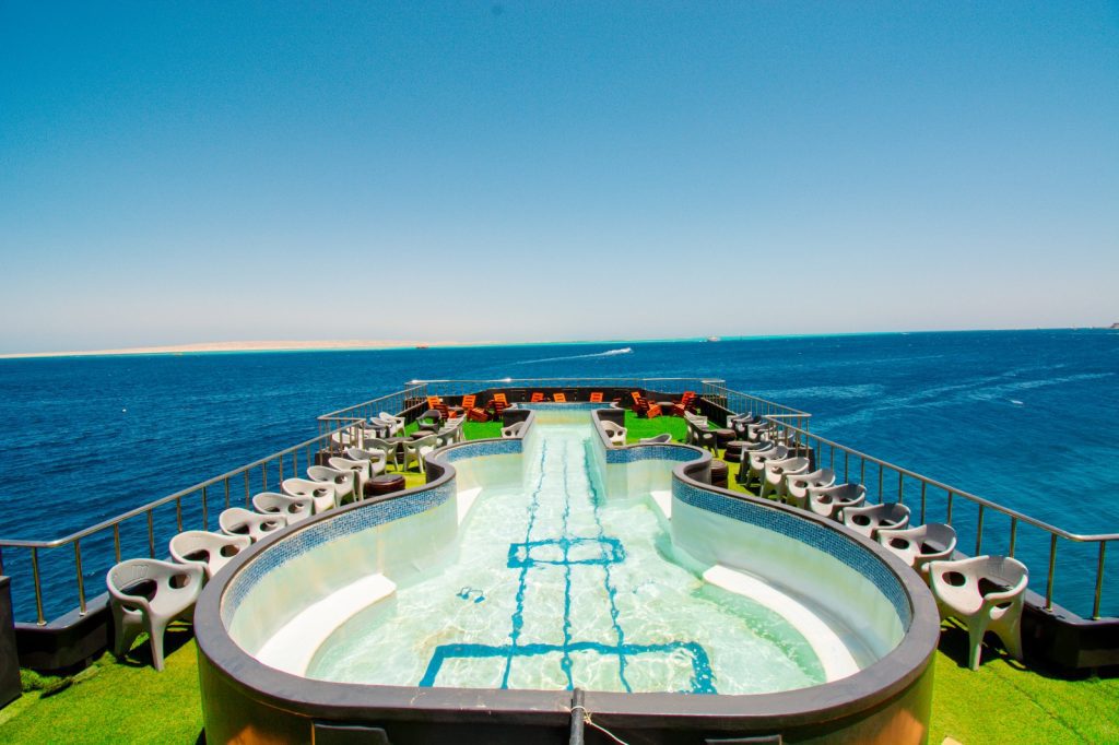 Panorama-U-Boot Magawish Island Hurghada